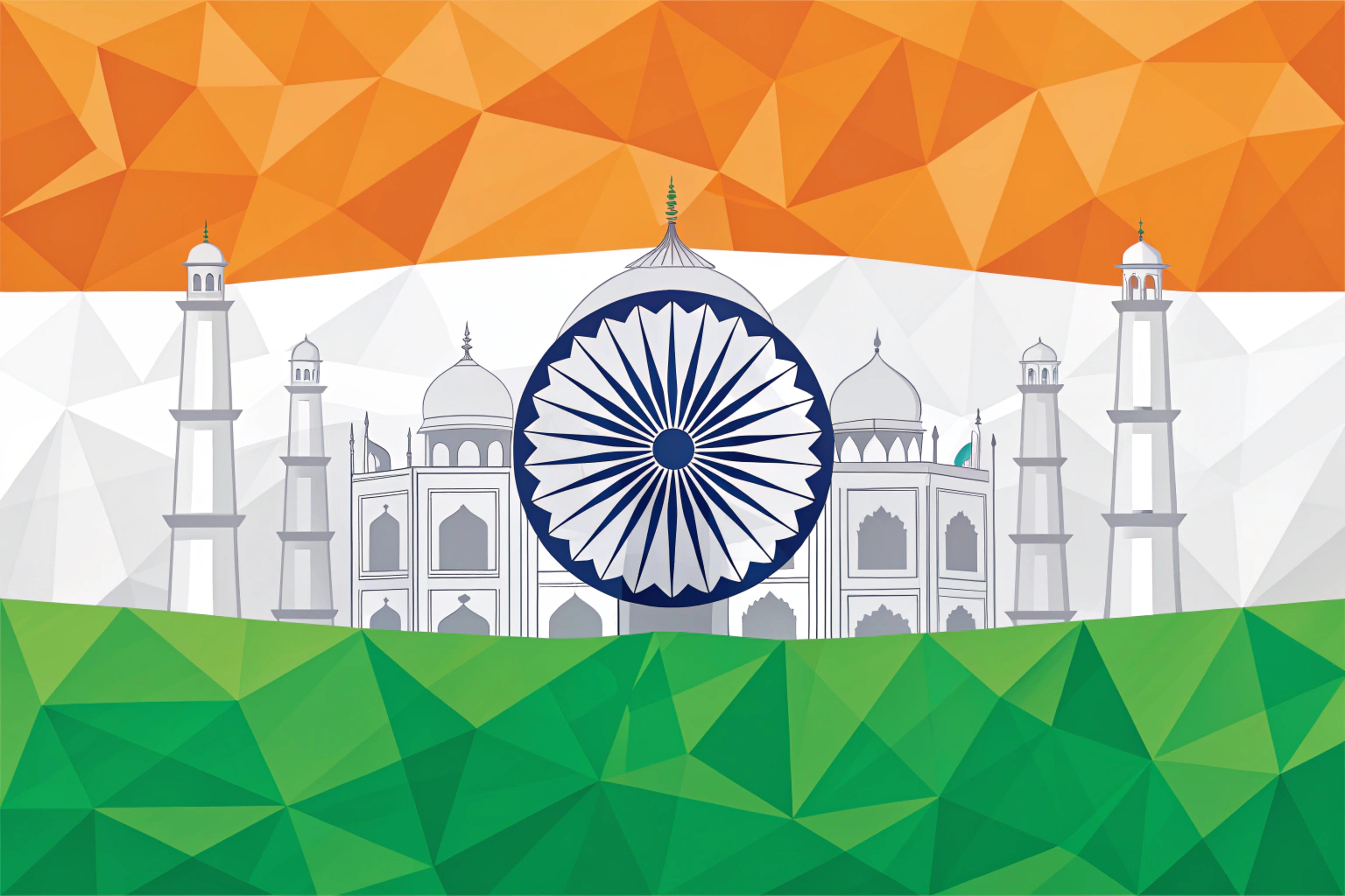Indian Flag Wallpapers Royalty-Free Downloads HD, 4K, 6K and 8K